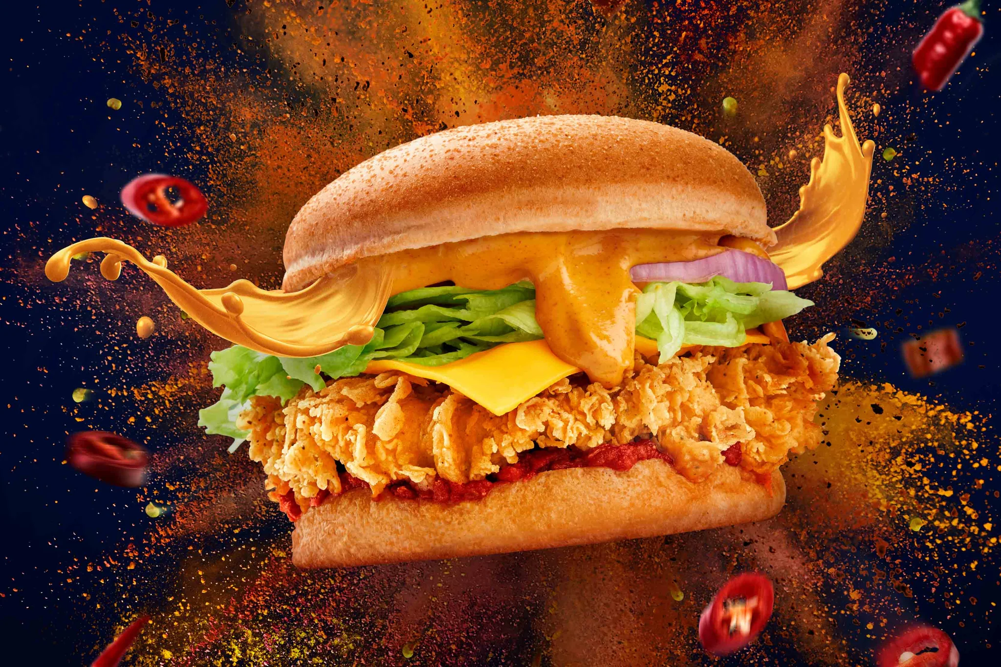 Street Burger - Food photography showcase 12 by Dihan De Silva